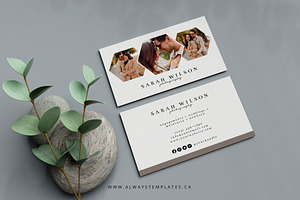 Photo Business Card Template BC010