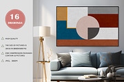 Geometric art background, a Wallpaper Graphic by DamonYang's shop (Thumbnail 2 of 7)