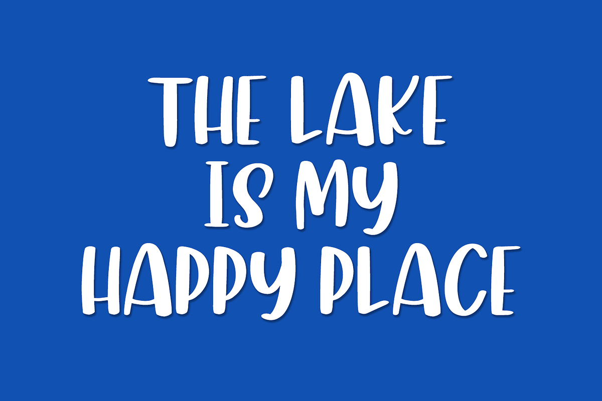 Glamper Sans, a Sans Serif Font by Beck McCormick (Photo 2 of 10)