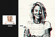 Damaged Print Photo Effect, a Brushes & More by dokudokunomi (Thumbnail 5 of 8)