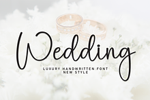 Wedding | Script Font