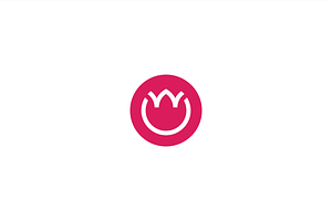 Lily logo template.
