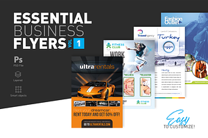 Essential Business Flyers Vol 1