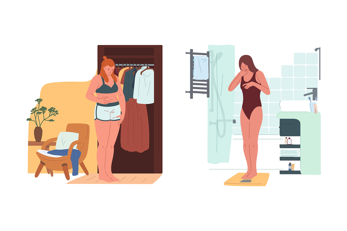 Concept of self-dislike, self-hatred, a Person Illustration by Good Studio (Photo 3 of 4)