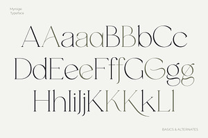 MYROGE Elegant & Stylish Serif