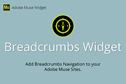 Breadcrumbs Adobe Muse Widget, a Plug-in Add-On by MuseTemplatesPro (Thumbnail 1 of 2)