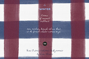 Hand-Painted Winter Backgrounds, a Background Graphic by Lana Elanor (Thumbnail 3 of 16)