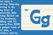 Reatro Retro - Western Font, a Slab Serif Font by Pandeka Studio (Thumbnail 8 of 9)