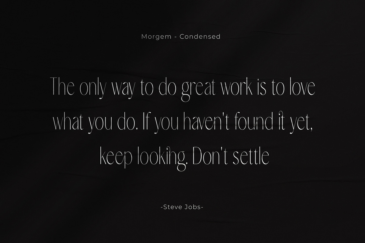 Morgem – Modern Sans Serif Font, a Sans Serif Font by Issam Type (Photo 6 of 9)
