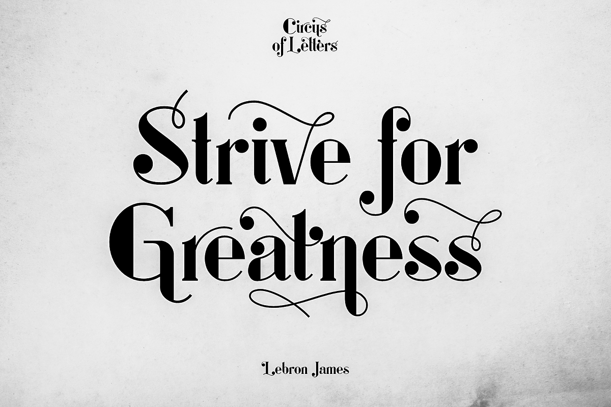 Circus of Letters – Fancy Typeface, a Sans Serif Font by RedyStudio (Photo 20 of 24)