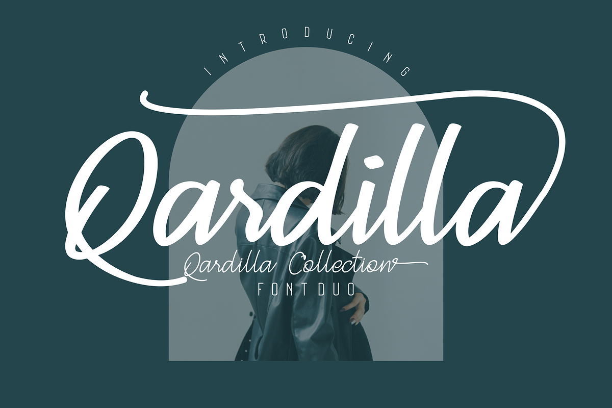 Qardilla Font, a Script Font by ponuppo (Photo 1 of 3)