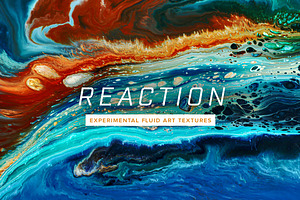 Reaction: 8K Fluid Art Textures