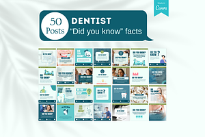 Dental Clinic - Canva Templates