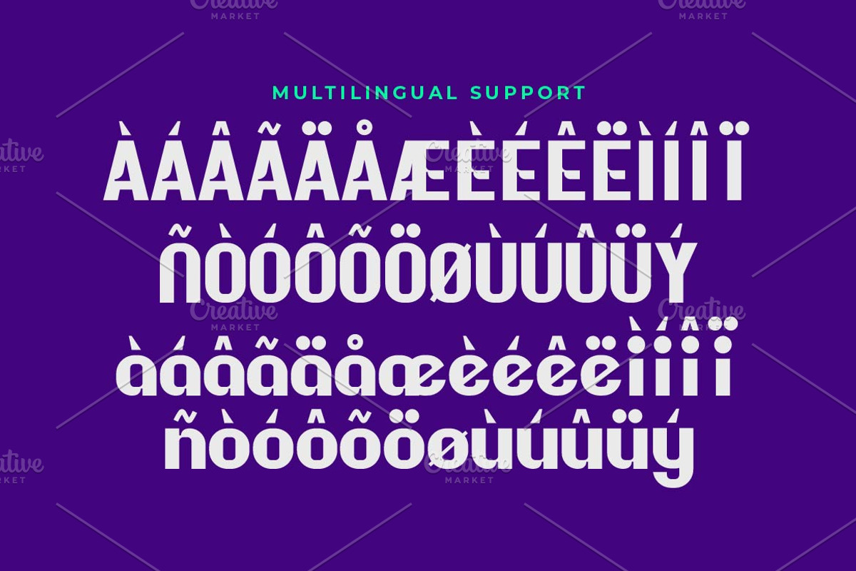 Orchidt Tech Sans Font, a Sans Serif Font by Artiveko (Photo 2 of 7)