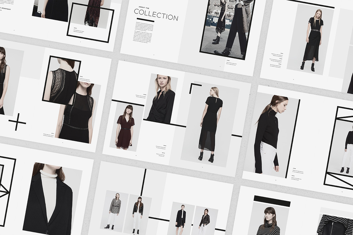 Ashi - Lookbook, a Brochure Template by bilmaw creative (Photo 2 of 8)
