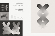 Greydient 6, an Object Graphic by kloroform (Thumbnail 5 of 14)