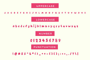 Mega Star Is A Cute Handwritten Font