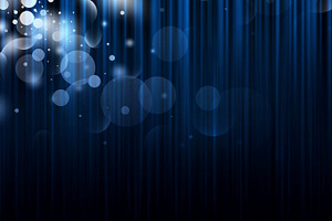 Luxury dark blue stage curtain, a Decorative Illustration by ArtBackground