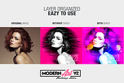 Modern Art Photoshop Action v2, an Action Add-On by Amorjesu.com (Thumbnail 5 of 7)