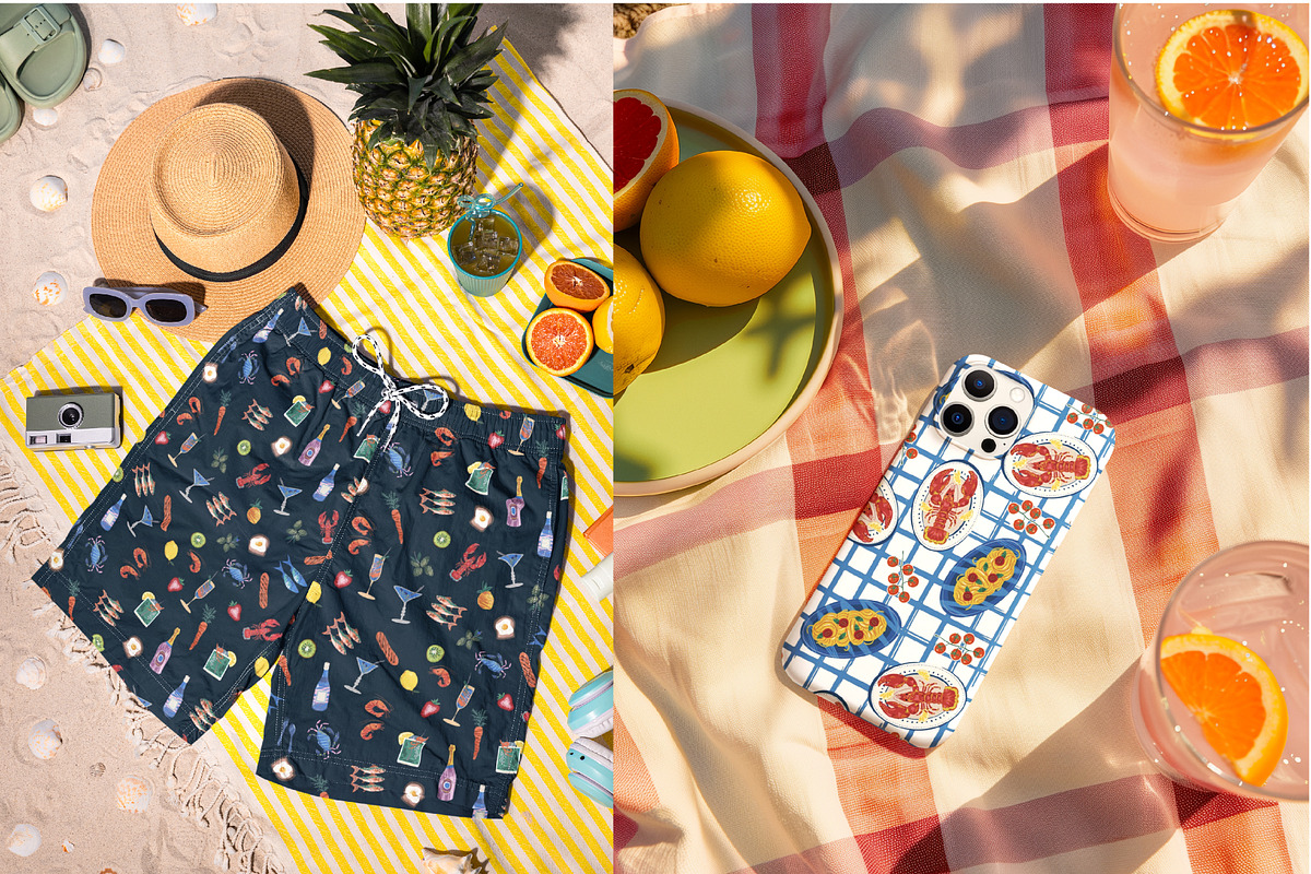 Alfresco Dining  Collection, a Pattern Graphic by MSNTY STUDIOX (Photo 31 of 34)