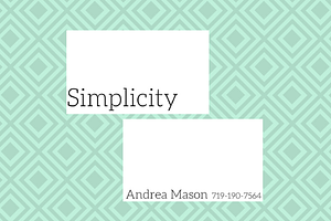 Simplicity Business Card