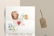 Watercolor Clipart - COTTAGE TABLE, a Decorative Illustration by Beigetime (Thumbnail 8 of 9)
