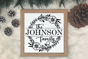 Family Monogram Frames SVG Bundle, an Object Graphic by Dasagani (Thumbnail 6 of 8)