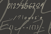 Sultry - Signature Font, a Handwritten Font by Jeff Napadow (Thumbnail 3 of 5)