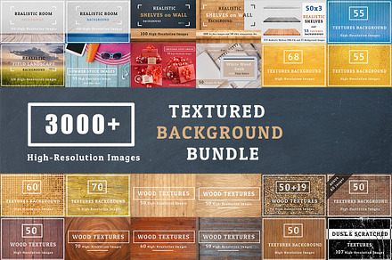 3000+  Texture Background Bundle, a Texture Graphic by FWStudio