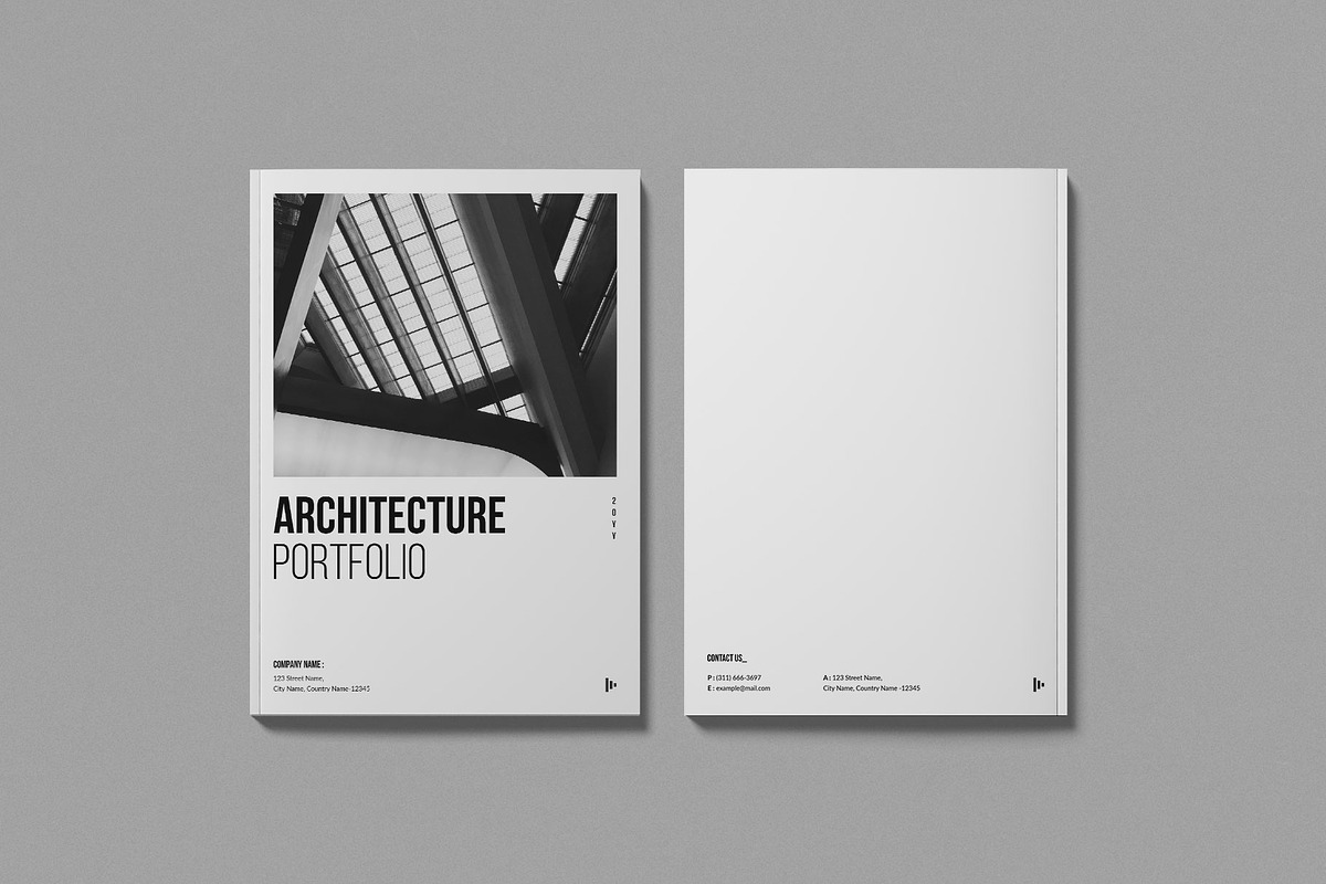 Architecture Portfolio Template, a Brochure Template by Work-Envance (Photo 10 of 10)