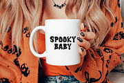 Gentle Ghostly halloween font, a Script Font by supfonts (Thumbnail 4 of 8)