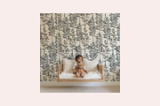 PSD Nursery Wallpaper Mockup PSD, a Household Mockup by ItsFreakinMockups (Thumbnail 2 of 3)