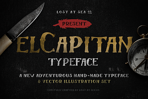 El Capitan – Handdrawn Font + Bonus