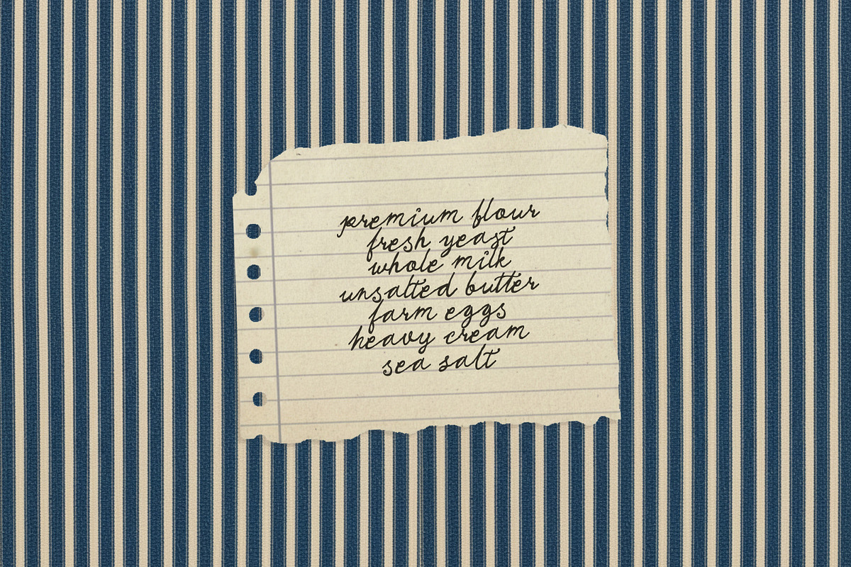 La Rose Pastry, a Script Font by Eko Bimantara (Photo 5 of 9)