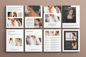 Jewelry Fashion Lookbook Template