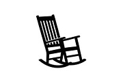 Rocking Chair Silhouette Bundle, an Illustration by Designs_River (Thumbnail 13 of 51)