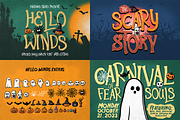 Retro Halloween Bundle, a Font by Dharmas Foundry (Thumbnail 2 of 5)