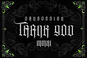 SERVETUS BLACKLETTER presale, a Blackletter Font by dansdesign (Thumbnail 8 of 8)