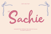 CS Sachie – Handwritten Script, a Script Font by Craft Supply Co. (Thumbnail 1 of 8)