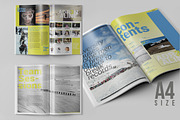 Adrenaline Magazine Template, a Magazine Template by Magoo Studio (Thumbnail 2 of 4)