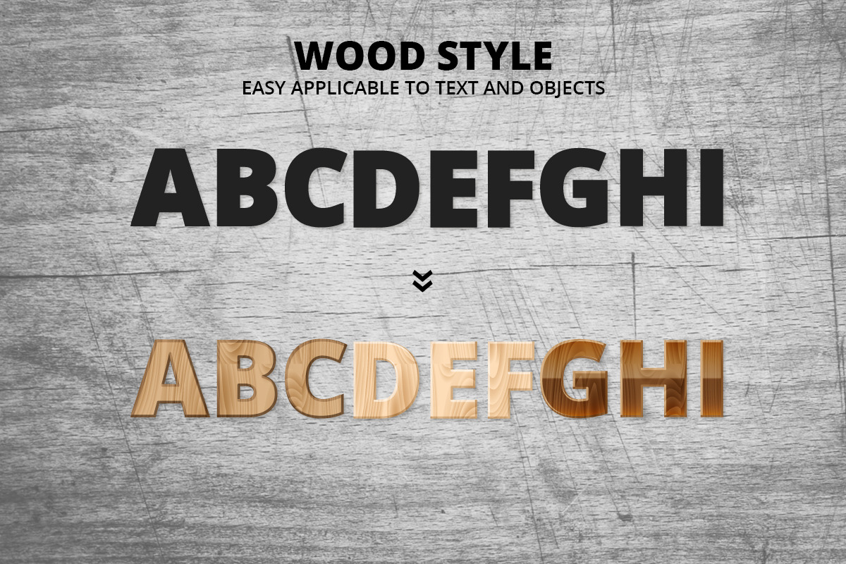 Wood Style Vector Textures, a Palette Add-On by Graphic Ghost (Photo 3 of 4)