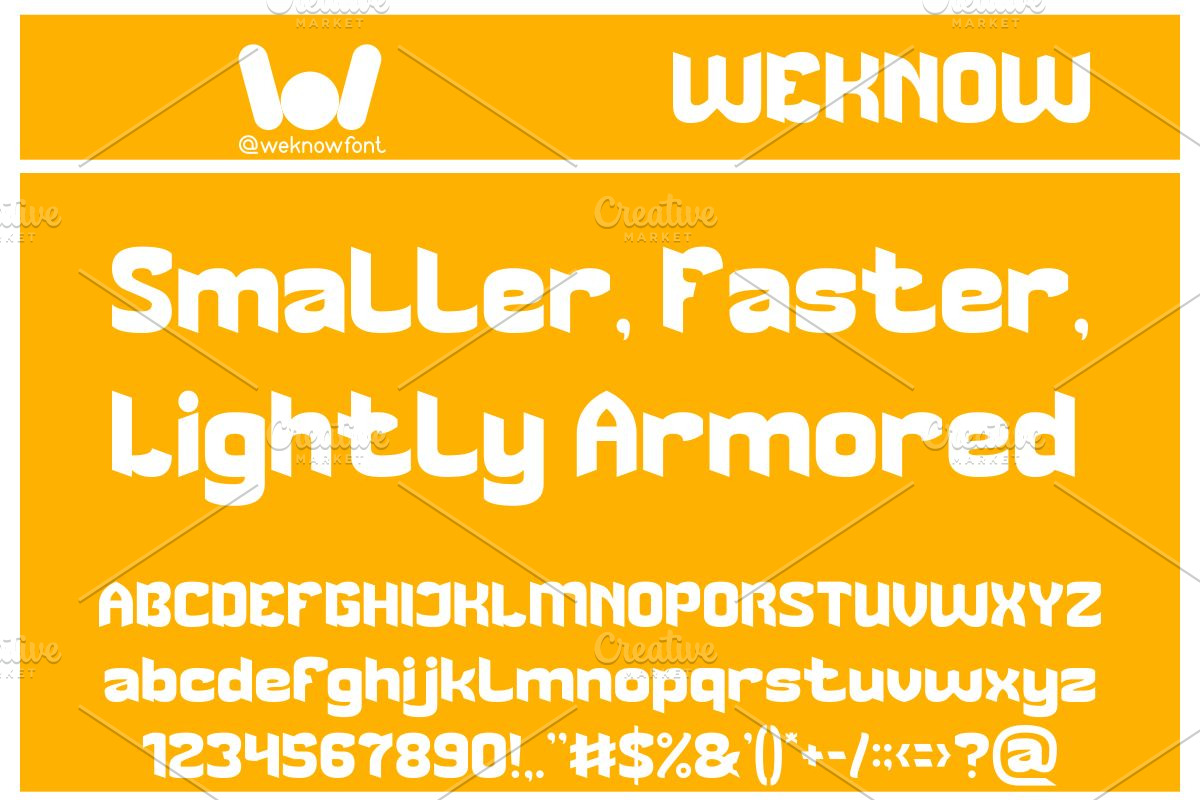 Light Cruiser font, a Font by weknow (Photo 2 of 8)