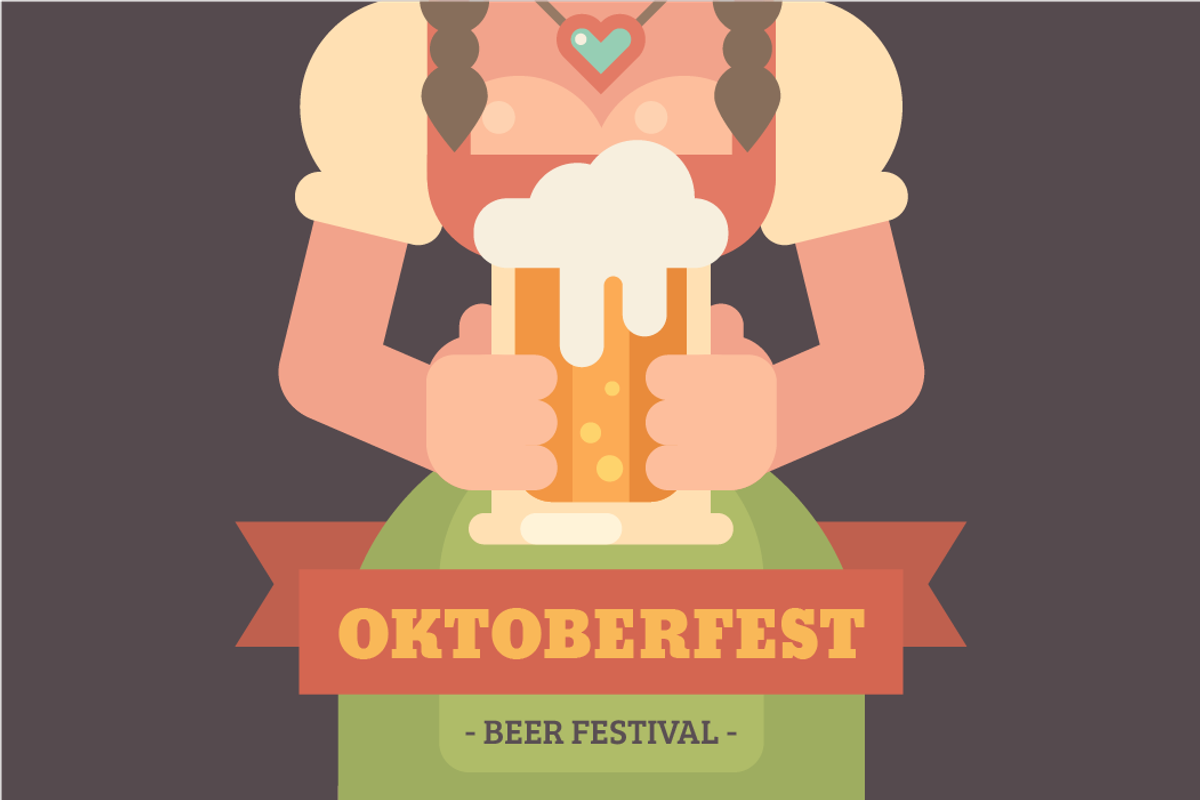 Beer festival characters, a Food Illustration by Ivan Dubovik (Photo 7 of 7)