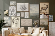 Minimalist Vintage Prints & Posters, a Background Graphic by Laras Wonderland (Thumbnail 7 of 12)