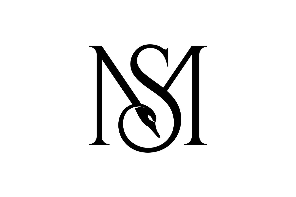 Letter MS Swan Logo, a Branding & Logo Template by Buqancreative (Photo 1 of 4)