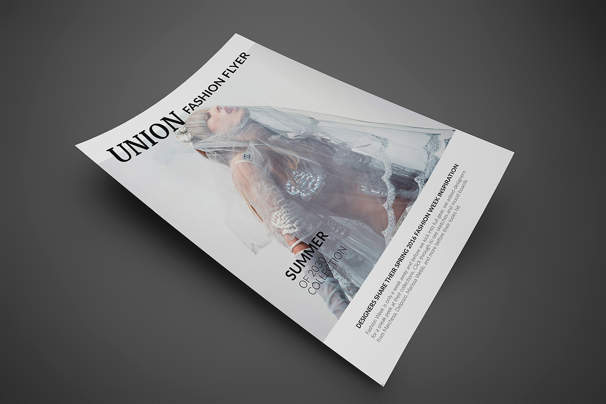 Union - Fashion Flyer Vol2, a Flyer Template by Incools Stokie (Photo 1 of 4)