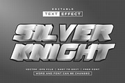 Silver 3D Text Effect Style | EPS, a Layer Style Add-On by padilah_a (Thumbnail 2 of 2)