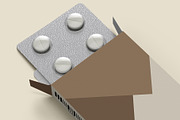 Medicine Box Packaging Mockup, a Packaging Mockup by Illusiongraphic (Thumbnail 22 of 22)