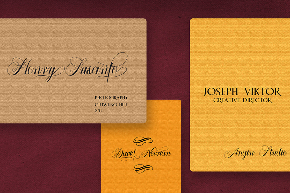 Larasati (font duo with extras) preview 3
