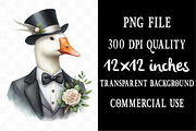 Wedding Goose Clipart, an Illustration by Designking (Thumbnail 4 of 4)